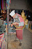 Urfa, the bazaar, one of the few which preserves its authentic values. Waterseller